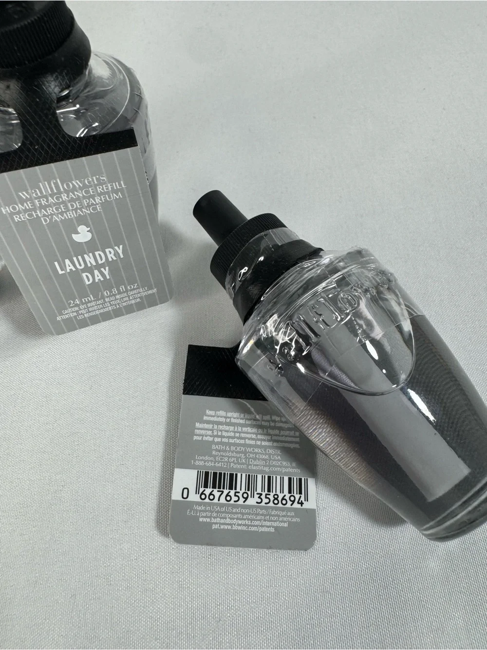 Wallflower Laundry Day Home Fragrance Refills - Black and White